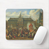 Eine Prozession in Antwerpen, 1697 Mousepad (Mit Mouse)