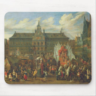 Eine Prozession in Antwerpen, 1697 Mousepad