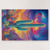 Eine psychedelische Wüstenlandschaft Puzzle (Horizontal)