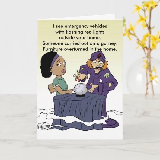 Eine psychische Vision Karte (Gelbe Blume)