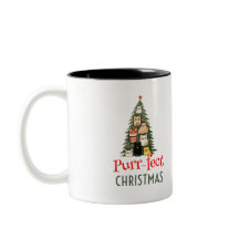 Eine puristische Weihnachtsfeier-Tasse