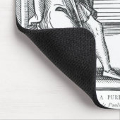 Eine Puritaner-Familie Mousepad (Ecke)