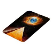 Eine Pyramide unter dem kosmischen Auge Gottes Magnet (Linke Seite)