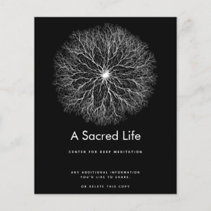 Eine Quelle Tree of Life Design Flyer