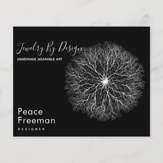 Eine Quelle | Tree of Life Design Flyer (Hinten)