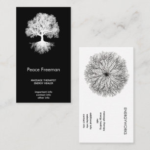 Eine Quelle   Tree of Life Design Visitenkarte