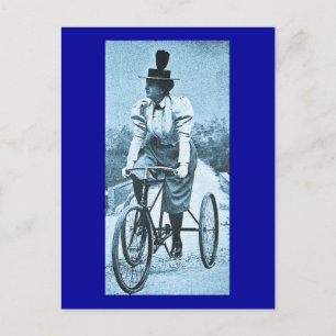Eine Radtour - Vintag Postkarte