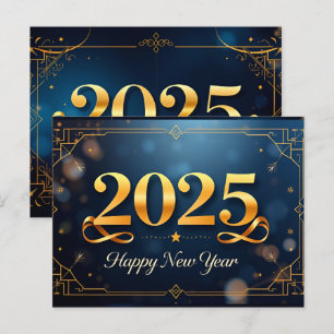 Eine raffinierte Neujahrsfeier Postkarte
