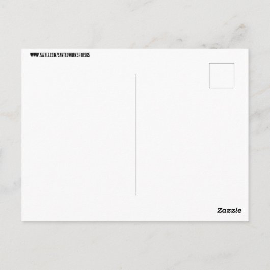 EINE RAHMEN-KABINE IN DEN WOLDPOSTKARTEN POSTKARTE (Rückseite)