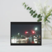 Eine Rainy Ride-Zuhause Postkarte (Stehend Vorderseite)