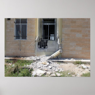 Eine raketenangetriebene Granate Poster