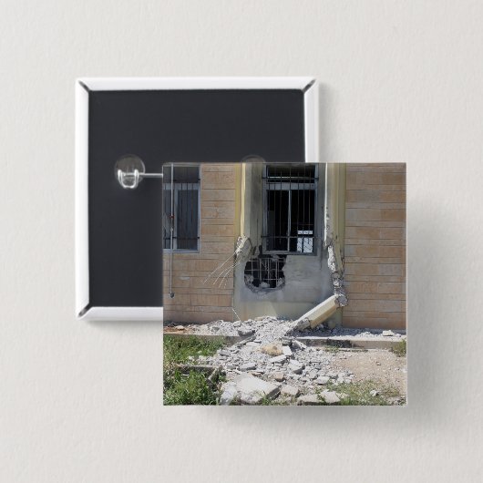 Eine raketengetriebene Granate Button (Vorne & Hinten)