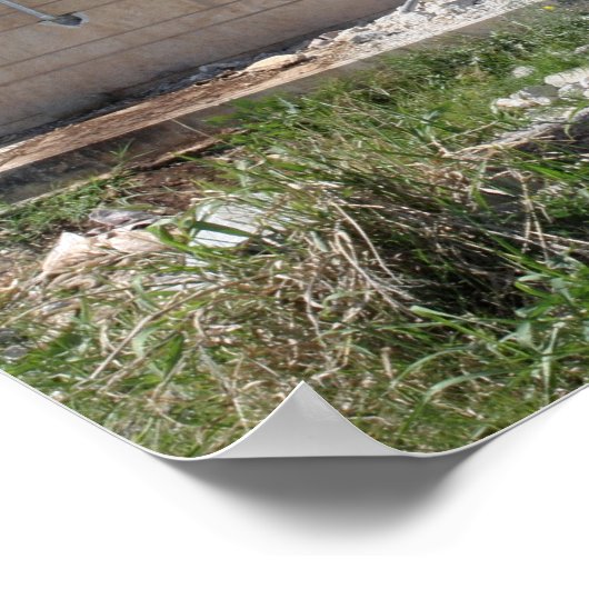 Eine raketengetriebene Granate Poster (Ecke)