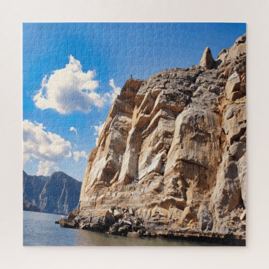 Eine raue Oman-Küste Puzzle (Vertikal)