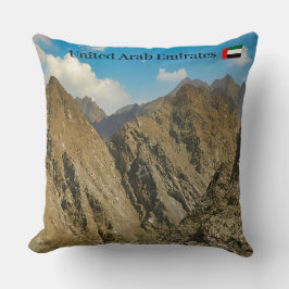 Eine raue Tasse der Bergpass Kissen