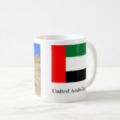 Eine raue, trockene Landschaft Kaffeetasse (VorderseiteRechts)