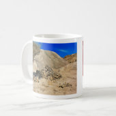 Eine raue, trockene Landschaft Kaffeetasse (Vorderseite Links)