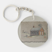 Eine Raum-Schule Schlüsselanhänger (Vorderseite)