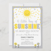 Eine Ray-up-Baby-Dusche Einladung neutral (Vorderseite)