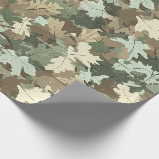Eine realistische Camouflage Design Serie #3 Geschenkpapier (Ecke)
