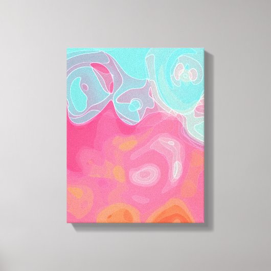 Eine Realität träumen Leinwanddruck (Vorderseite)