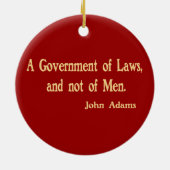 Eine Regierung der Gesetzesverzierung Keramik Ornament (Hinten)