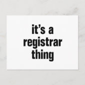 eine Registrierungsstelle Postkarte (Vorderseite)