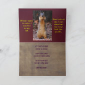 EINE REHAB RHYME CARD KARTE (Innenseite)