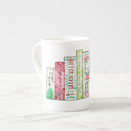 Eine Reihe der Feiertags-Klassiker Porzellantasse