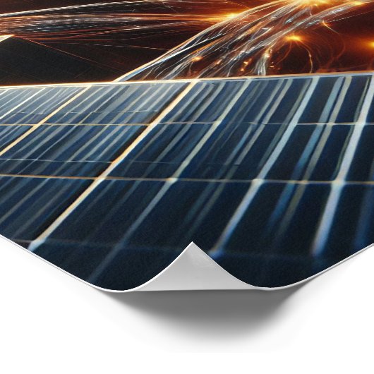 Eine Reihe elektronischer Komponenten Poster (Ecke)