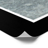 Eine Reihe farbiger Stifte. Poster (Ecke)