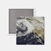 Eine Reihe starker Stürme mit heftigen Winden 2 Magnet (Vorderseite/Rückseite)