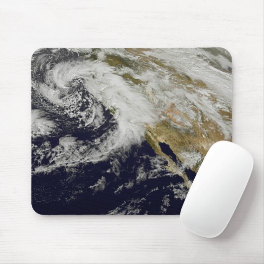 Eine Reihe starker Stürme mit heftigen Winden 2 Mousepad (Mit Mouse)