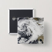 Eine Reihe starker Stürme mit heftigen Winden Button (Vorne & Hinten)