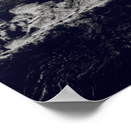 Eine Reihe starker Stürme mit heftigen Winden Poster (Ecke)