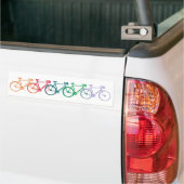 eine Reihe von Farbrädern Autoaufkleber (Auf Lkw)
