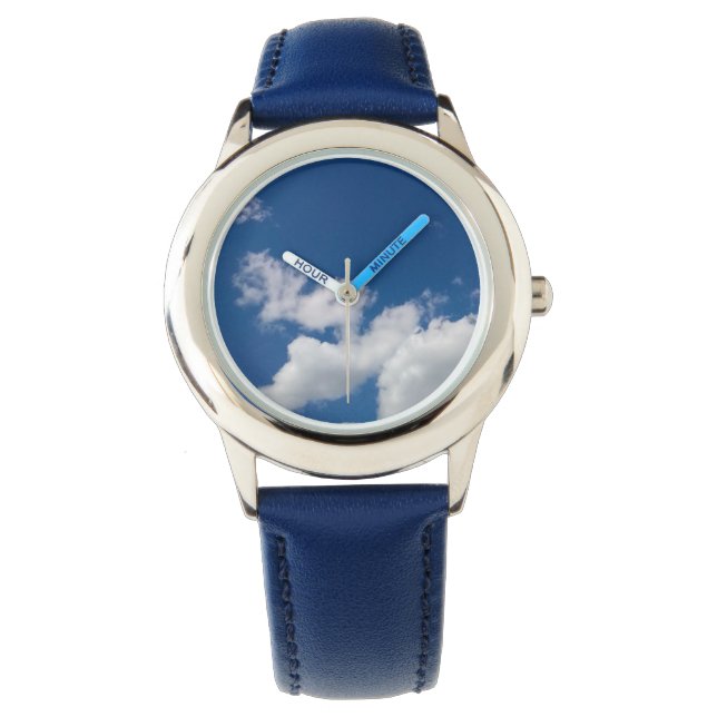 Eine Reihe von Wolken Armbanduhr (Vorderseite)