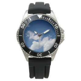 Eine Reihe von Wolken Armbanduhr