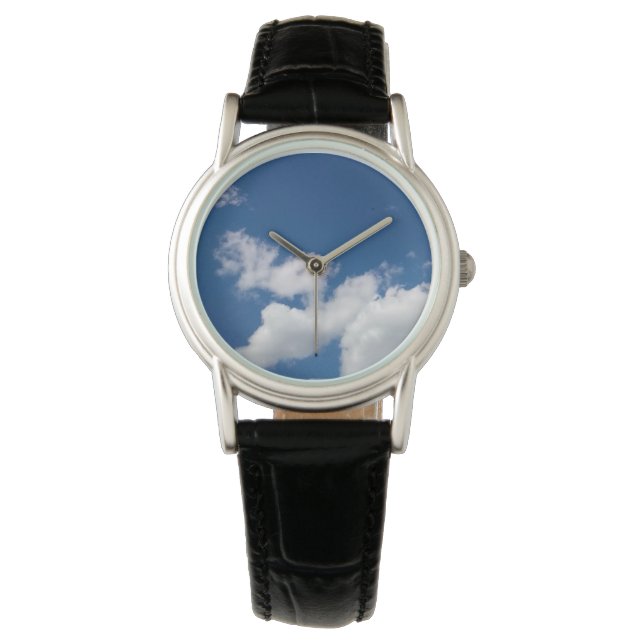 Eine Reihe von Wolken Armbanduhr (Vorderseite)