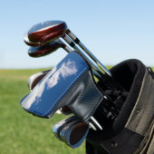 Eine Reihe von Wolken Golf Headcover (In Situ)