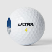 Eine Reihe von Wolken Golfball (Logo)