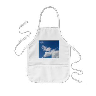 Eine Reihe von Wolken Kinderschürze