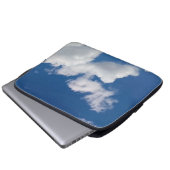 Eine Reihe von Wolken Laptopschutzhülle (Vorne Knopf)