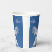 Eine Reihe von Wolken Pappbecher (Rechts)