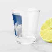 Eine Reihe von Wolken Schnapsglas (Rechts)