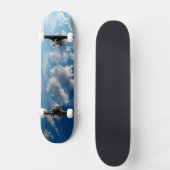 Eine Reihe von Wolken Skateboard (Vorderseite)