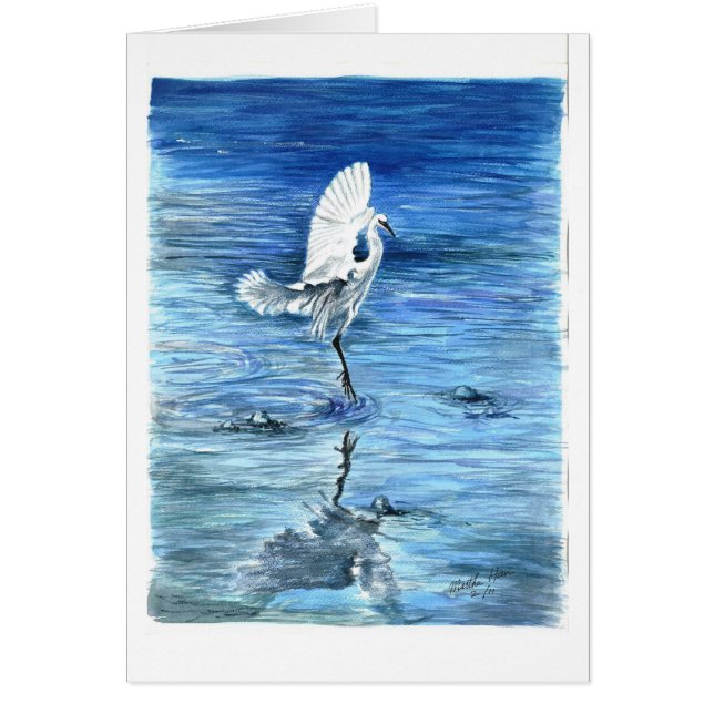 Eine Reiherlandung (Vorne)