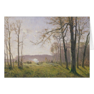 Eine Reinigung in einem herbstlichen Holz, 1890