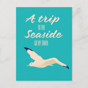 Eine Reise an die Küste Postkarte