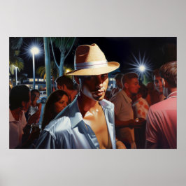 Eine Reise durch das Party des Hotels Poster